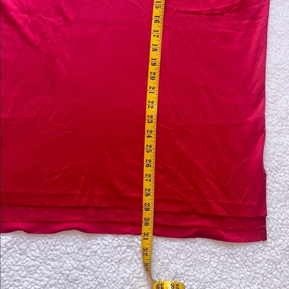 Ralph Lauren Red Polo Shirt with Classic Collar and Logo